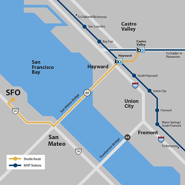 Go>SFO Map