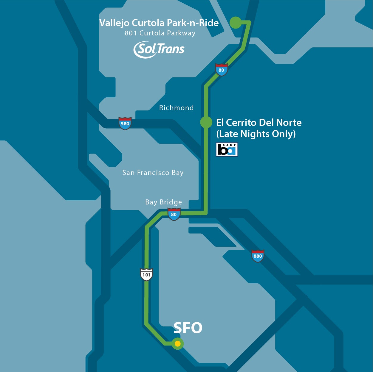 Vallejo Map GoSFO