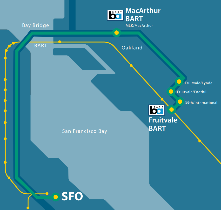 SFO4 Route Map
